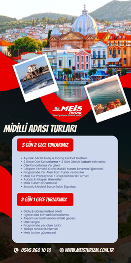 midilli adası turları